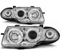 Faro Angel Eyes de Combinación Tuning Tec Cromado Para Opel Astra F 94-98