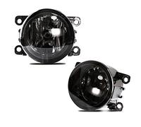 Faro antiniebla compatible con CITROËN DACIA Duster FIAT Sedici FORD JAGUAR NISSAN Note OPEL Agila PEUGEOT RENAULT SUZUKI (lentille fumée)