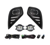 Faro Antiniebla Compatible Con Toyota Para Highlander 2021 2022 Coche DRL Luz Circulación Diurna Parachoques Delantero Lámpara Antiniebla Luces Diurnas Con Interruptor Cables Accesorios