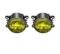 Faro antiniebla Conjunto De Luces Antiniebla Para Parachoques Delantero Luz Diurna DRL Para CR-V 2.4L L4 2012-2014(Yellow Style C)