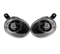 Faro Antiniebla Delantero 2X Luz Antiniebla LED Para Parachoques Delantero De Coche Con Ojo Ángel Lámpara Circulación Diurna DRL H11 Para Seat Para Exeo 2008-2013(White and Yellow)