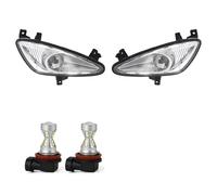 Faro Antiniebla Faro Antiniebla Delantero Para Mercedes Para Benz Para W211 S300 S350 S500 S600 2006-2009 2218200156 2218200256 Antiniebla Delantero(With LED White 3)