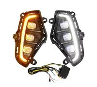 Faro antiniebla Frontal Lámpara Circulación Diurna Coche Luces DRL Accesorios Señal Giro Antiniebla Repuesto Compatible Con Toyota Para Rav4 2019 2020 2021