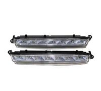 Faro antiniebla Frontal Reemplazo Lámpara Luz Antiniebla Diurna DRL Delantera Automóvil A1649060451 Compatible Con Benz Para X164 X166 Clase GL W164 GL320 GL35(1 pair)