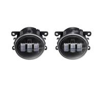 Faro antiniebla Para Ford Para Fiesta 2001-2015 2 Piezas Parachoques Delantero Del Coche Lente Antiniebla Luz De Conducción DRL 12V(Yellow)