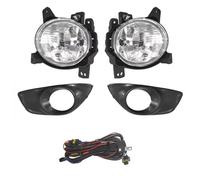 Faro antiniebla para Hyundai Santa Fe 2.4 2009 2010 2011 2012 Faro antiniebla Delantero para Coche Faro antiniebla con Bombilla y arnés Conjunto de Faro antiniebla Faro antiniebla Delantero (Cable)