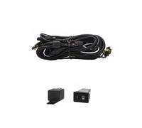 Faro Antiniebla para Toyota para Tundra para C-HR para Sienna para Solara para Avalon Luz Antiniebla 30W 8000LM Lámpara Antiniebla LED para Automóvil 12V Antiniebla Delantero(Wire Switch Only)
