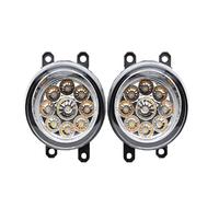 Faro Antiniebla para Toyota para Tundra para C-HR para Sienna para Solara para Avalon Luz Antiniebla 30W 8000LM Lámpara Antiniebla LED para Automóvil 12V Antiniebla Delantero(9 LED Yellow)