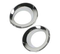 Faro Antiniebla Rejilla PARA R50 PARA R52 PARA R53 2002-2008 51117127941 51117127942 Luz Antiniebla Del PARAchoques Delantero Marco De LámPARA Cubierta Faro Antiniebla Cubrir(Chrome 1 Pair)