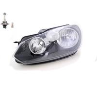 Faro Apto para VW Golf VI 5K1 AJ5 517 10 / 08-11/13 Izquierda + Bombilla