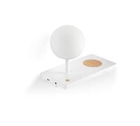 Lampara Aplique Faro Barcelona NIKO LED derecho 01009A Blanco