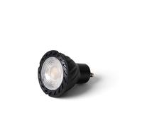 FARO BARCELONA 17335 - Bombilla GU10 LED 5W 2700K 38° negra
