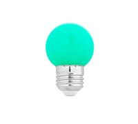 FARO BARCELONA 17473 - Bombilla G45 VERDE E27 1W LED