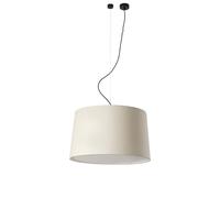 Faro Barcelona 20231-153 - WINDSOR Colgante desplazado negra/lino