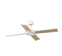 FARO BARCELONA 33350DC - MALLORCA L Ventilador blanco/arce