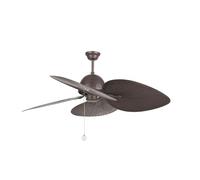 FARO BARCELONA 33352 - CUBA Ventilador de techo sin luz, acero y palas abs