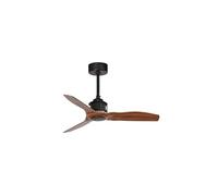 FARO BARCELONA 33425 - Just Fan Ventilador de Techo Negro/Madera 81cm