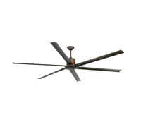 FARO BARCELONA 33462A - ANDROS Ventilador de techo marrón con motor DC