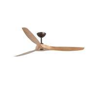 FARO BARCELONA 33519 - MOREA Ventilador de techo marrón claro con motor DC