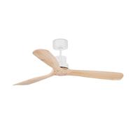 FARO BARCELONA 33561DC - LANTAU L Ventilador de techo blanco/pino con motor DC