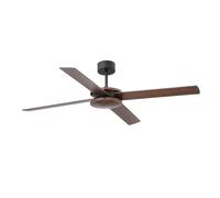 FARO BARCELONA 33724 - POLEA Ventilador de Techo marrón con Motor DC