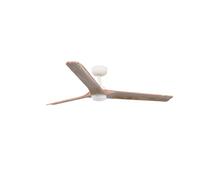 FARO BARCELONA 33810-1TW - HEYWOOD L LED Ventilador blanco/madera clara DC