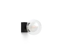 Lampara Aplique Faro Barcelona PERLA 40088 Negro