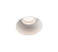 Faro Barcelona 40110 - HYDE R Empotrable blanco redondo orientable sin marco