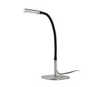 FARO BARCELONA 50066 - SERP LED Lámpara sobremesa níquel mate