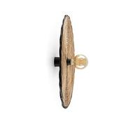 Faro Barcelona 62173-69 - COSTAS 600 H70 Aplique/plafón negra/ratán