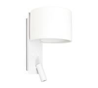 Fold Aplique Blanco 1xe27 Con Lector Led 3w