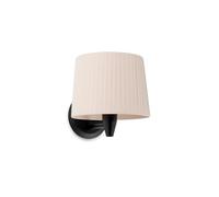 Faro Barcelona 64307-35 - SAMBA Aplique negro/encintada beige