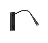 Faro Barcelona 64319 - FLIN Aplique lector negro