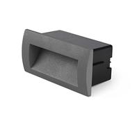 Faro Barcelona 70147 - SEDNA RCT Empotrable gris oscuro