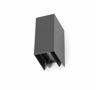 Aplique Led superficie Faro Barcelona 70634 BLIND Gris Oscuro