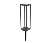 Faro Barcelona 70774 - SAURA Baliza solar gris oscuro