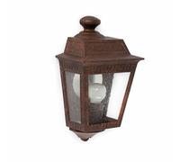 Faro Barcelona 71424 - ARGOT Lámpara 1/2 aplique marrón óxido