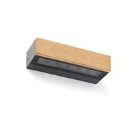 Aplique Led superficie Faro Barcelona 71899 DORO-13 Madera Teca