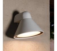 FARO BARCELONA Aplique de exterior Pals, IP65 blanco mate