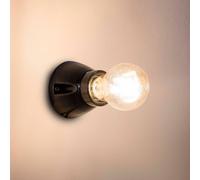 FARO BARCELONA Aplique Kera, negro True