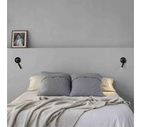 FARO BARCELONA Aplique LED Press, negro