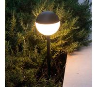 FARO BARCELONA Bolardo luminoso LED Piccola, pica de tierra negro