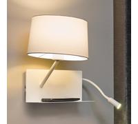 FARO BARCELONA Con brazo de lectura LED - funcional Práctica lámpara de pared