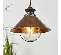 FARO BARCELONA Lámpara colgante Náutica en diseño antiguo, 26 cm