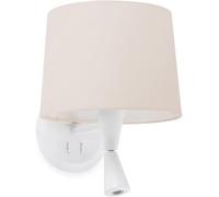 FARO BARCELONA Pie de salón ACERO BLANCO MATE