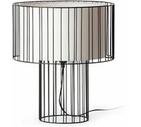 FARO BARCELONA Pie de salón ACERO NEGRO MATE