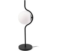 FARO BARCELONA Pie de salón ACERO NEGRO MATE