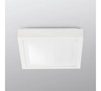 FARO BARCELONA Plafón de cuarto de baño Tola, 27 x 27 cm, blanco