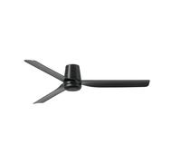 Faro Barcelona Punt Tub Ventilador De Techo Negro 130cm DC Con Mando