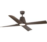 Faro Barcelona 33490-16- TYPHOON LED Ventilador de techo marrón con motor DC